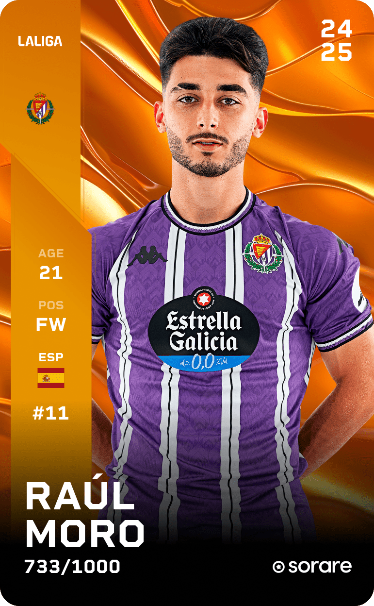 Raúl Moro 2024-25 • Limited 733/1000
