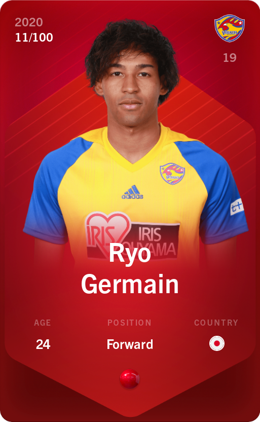 Sorare - Sorare Official - Ryo Germain 2020-21 • Rare 11/100 - NFT # 103585285725466951894597622448882226869712185137899205893252622244843556030768