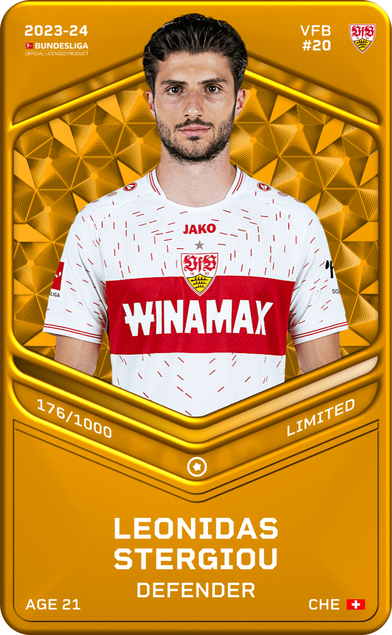 Leonidas Stergiou 2023-24 • Limited 176/1000