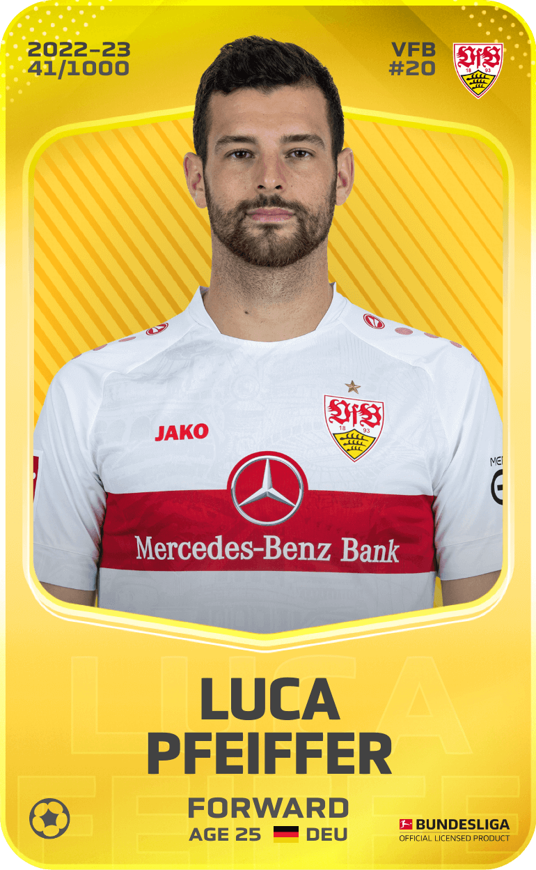 Luca Pfeiffer 2022-23 • Limited 41/1000