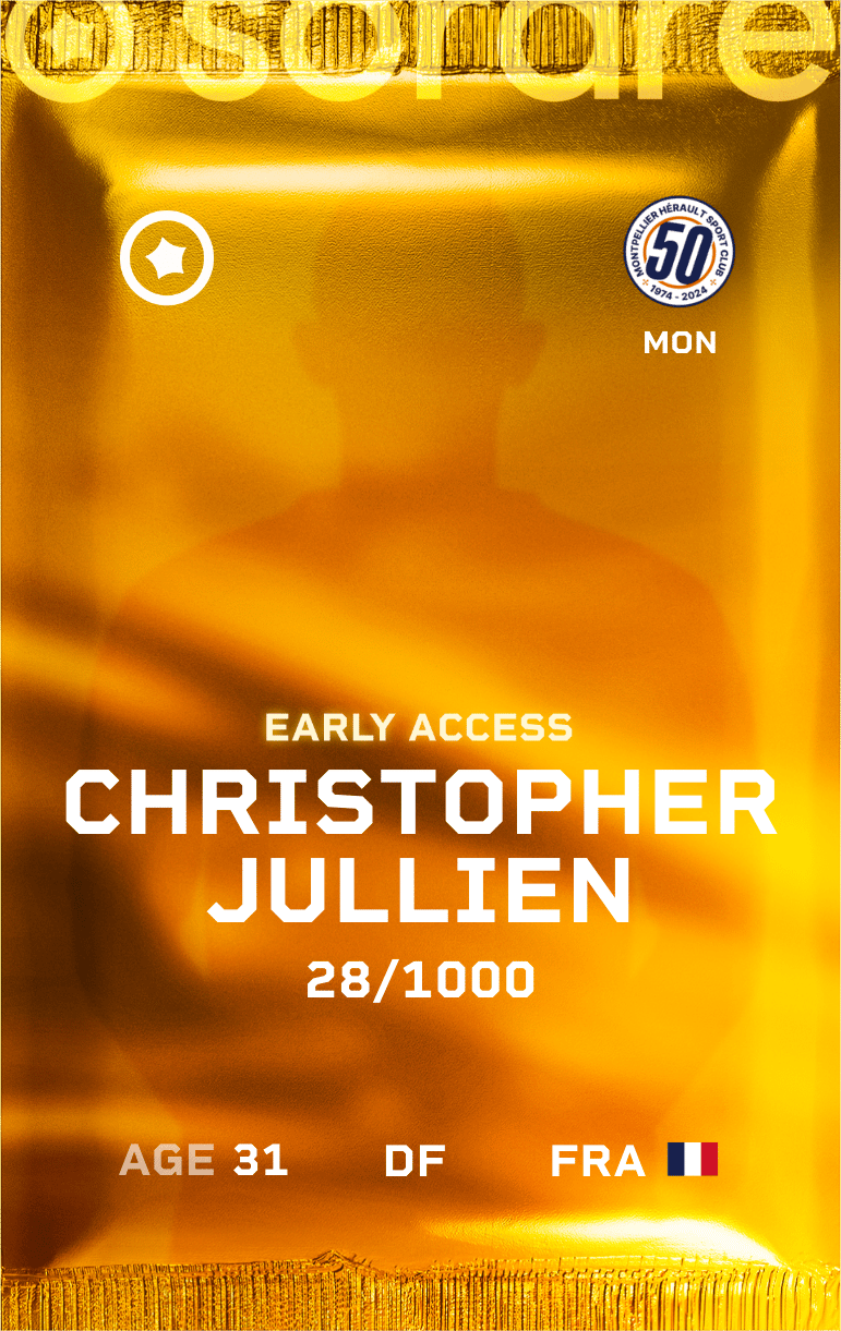Christopher Jullien 2024-25 • Limited 28/1000