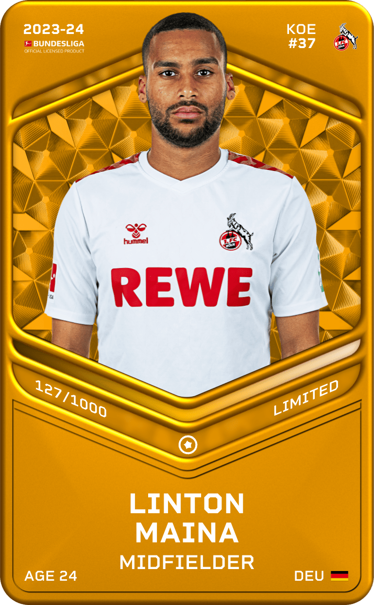 Linton Maina 2023-24 • Limited 127/1000