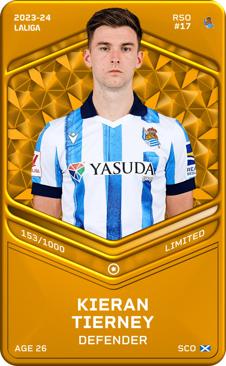 Kieran Tierney 2023-24 • Limited 153/1000