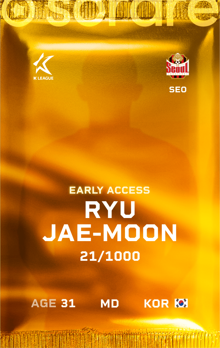 Ryu Jae-Moon 2025-26 • Limited 21/1000