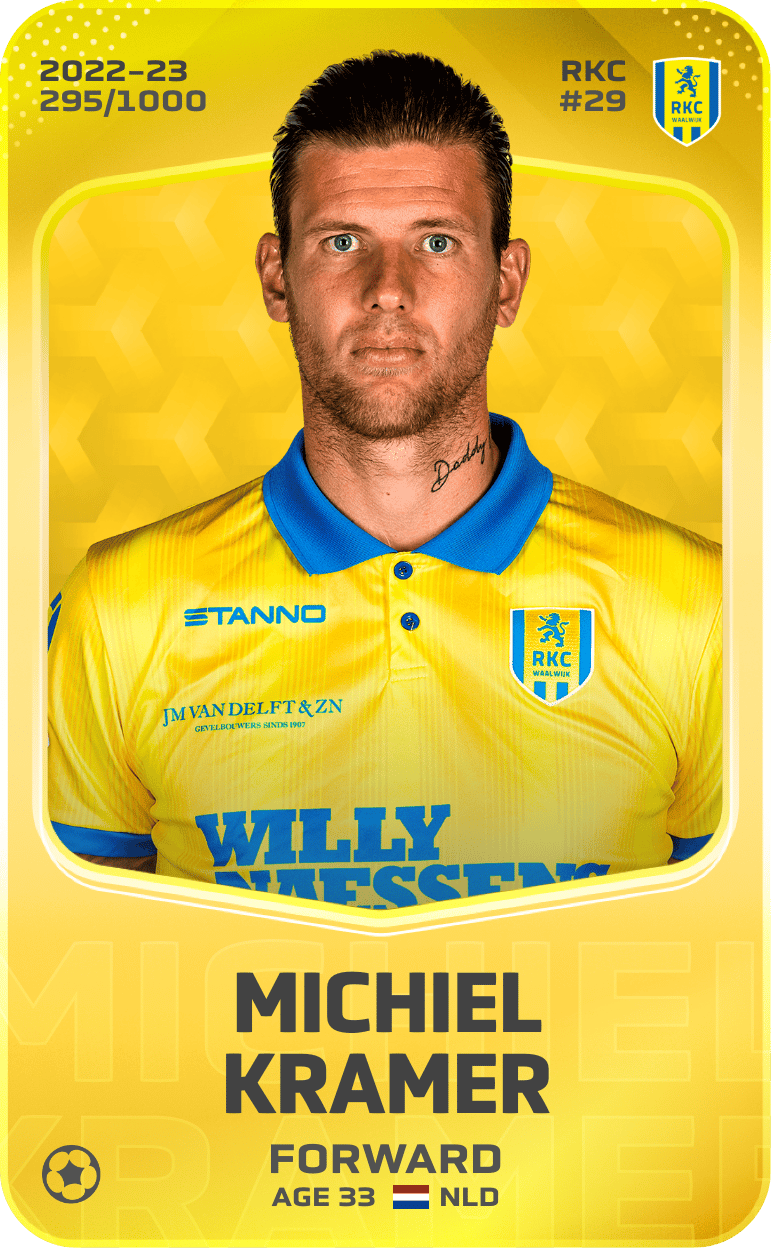 Michiel Kramer 2022-23 • Limited 295/1000