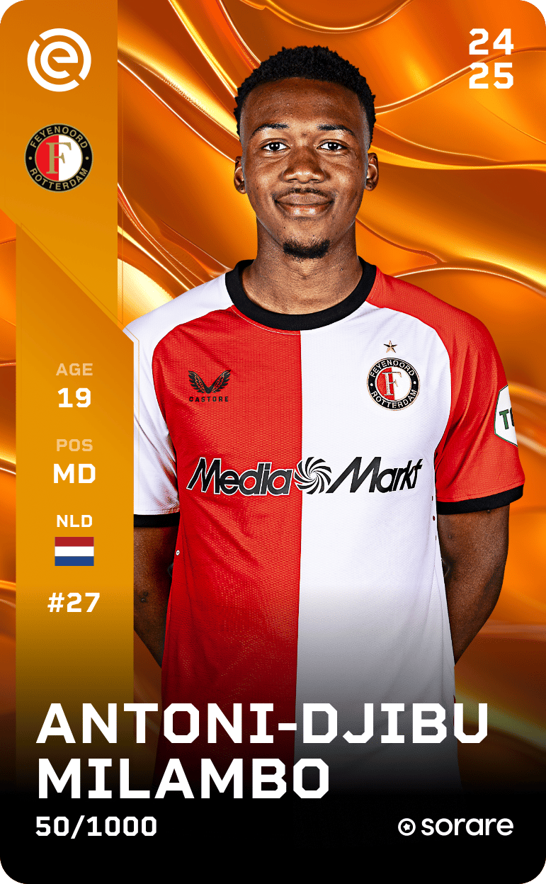Antoni-Djibu Milambo 2024-25 • Limited 50/1000