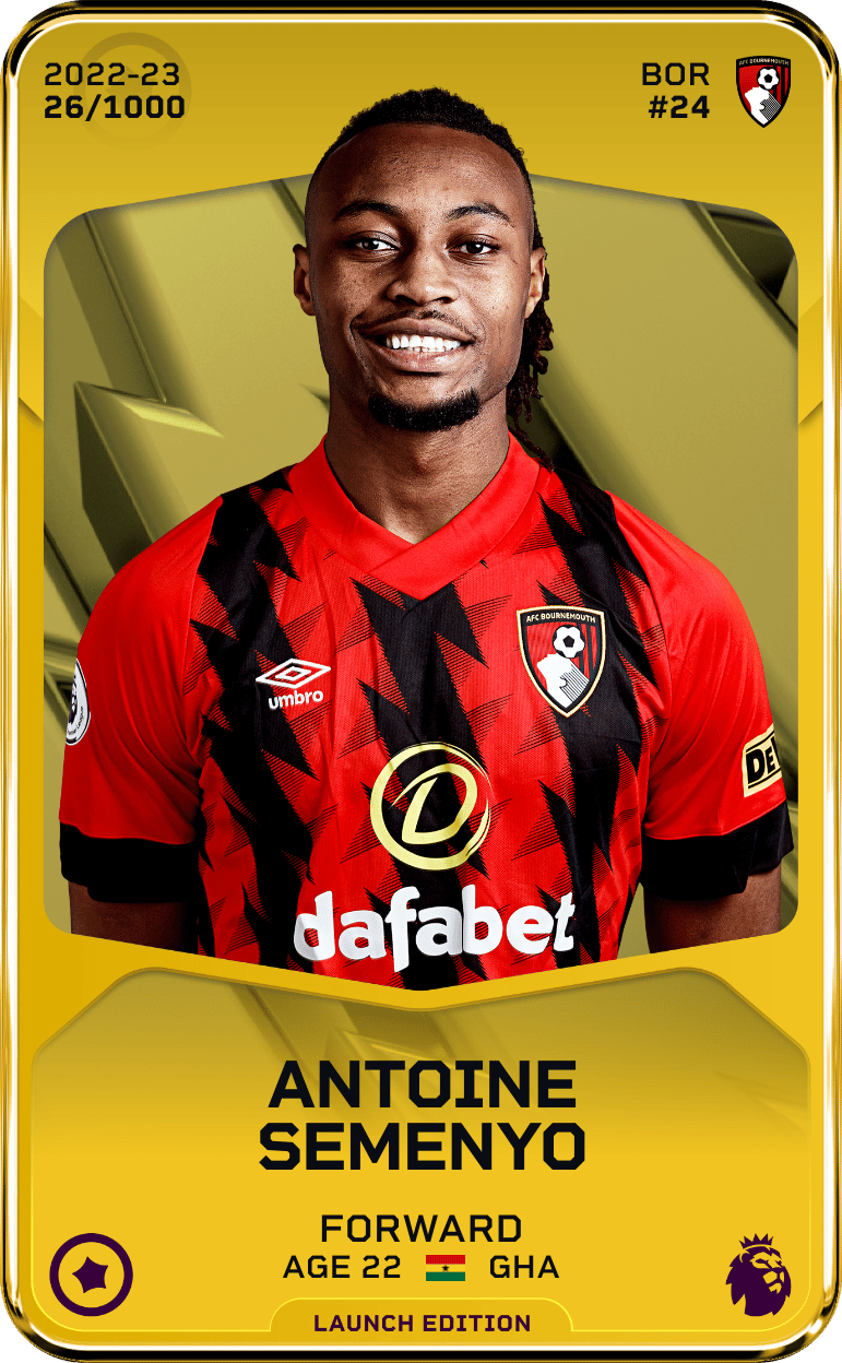 Antoine Semenyo 2022-23 • Limited 26/1000