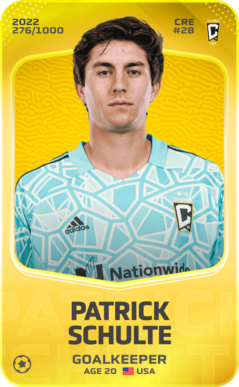 Patrick Schulte 2022-23 • Limited 276/1000