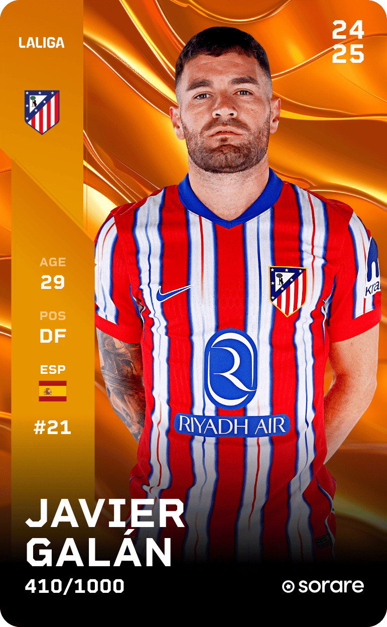 Javier Galán 2024-25 • Limited 410/1000