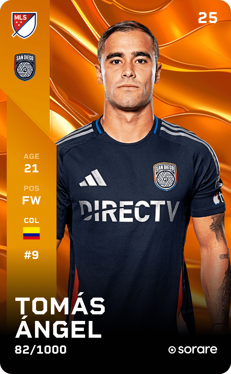 Tomás Ángel 2025-26 • Limited 82/1000