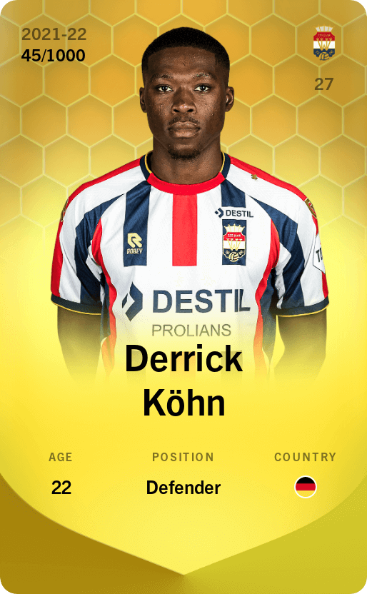 Derrick Köhn 2021-22 • Limited 45/1000