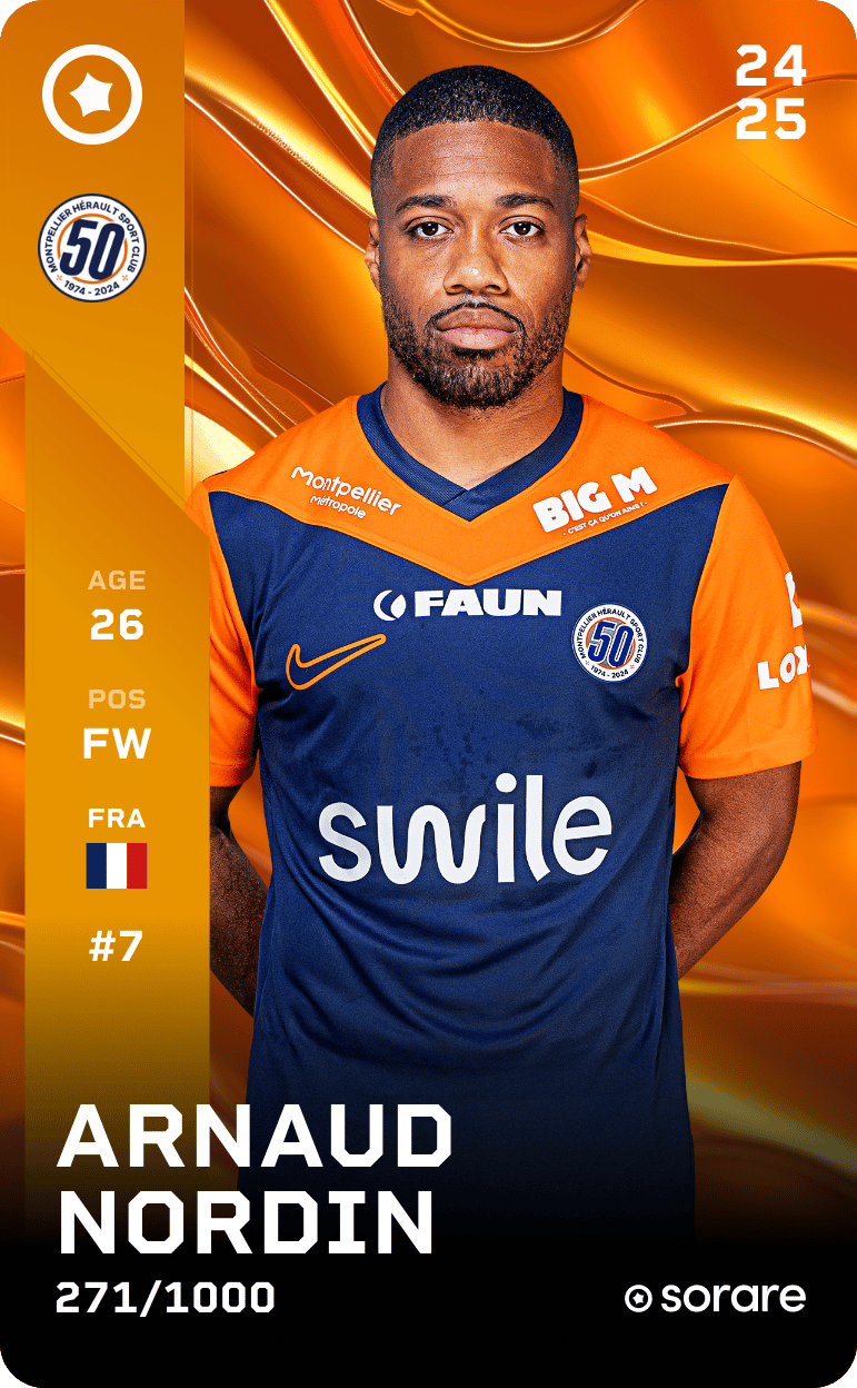 Arnaud Nordin 2024-25 • Limited 271/1000