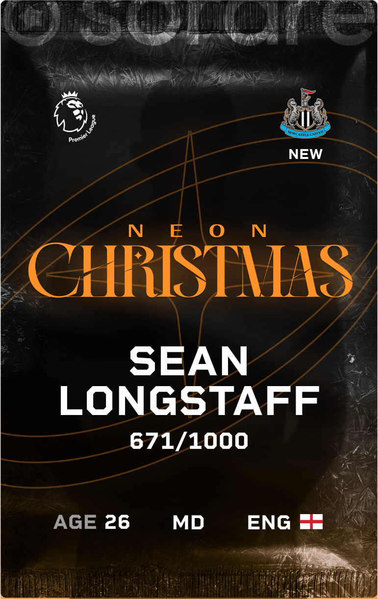 Sean Longstaff 2024-25 • Limited 671/1000