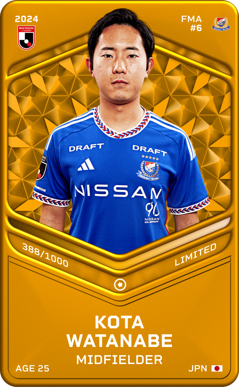 Kota Watanabe 2024-25 • Limited 388/1000