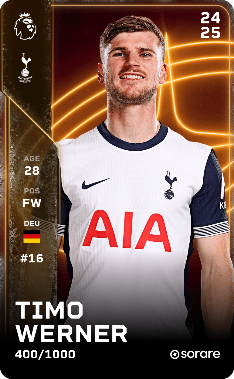 Timo Werner 2024-25 • Limited 400/1000