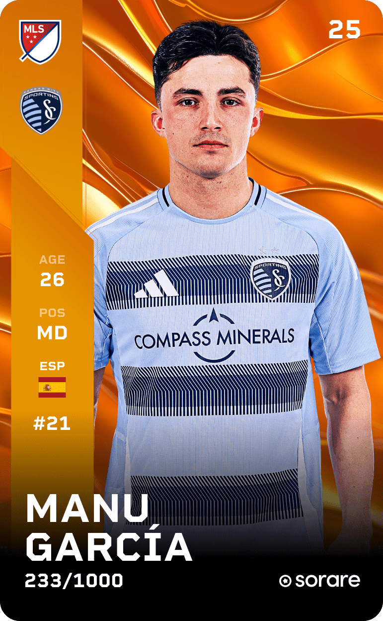 Manu García 2025-26 • Limited 233/1000