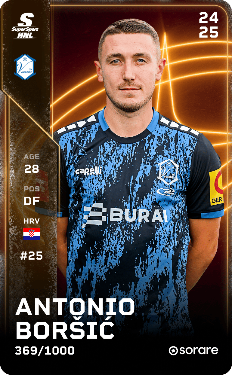 Antonio Boršić 2024-25 • Limited 369/1000