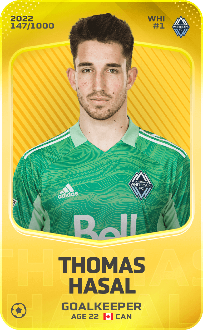 Thomas Hasal 2022-23 • Limited 147/1000