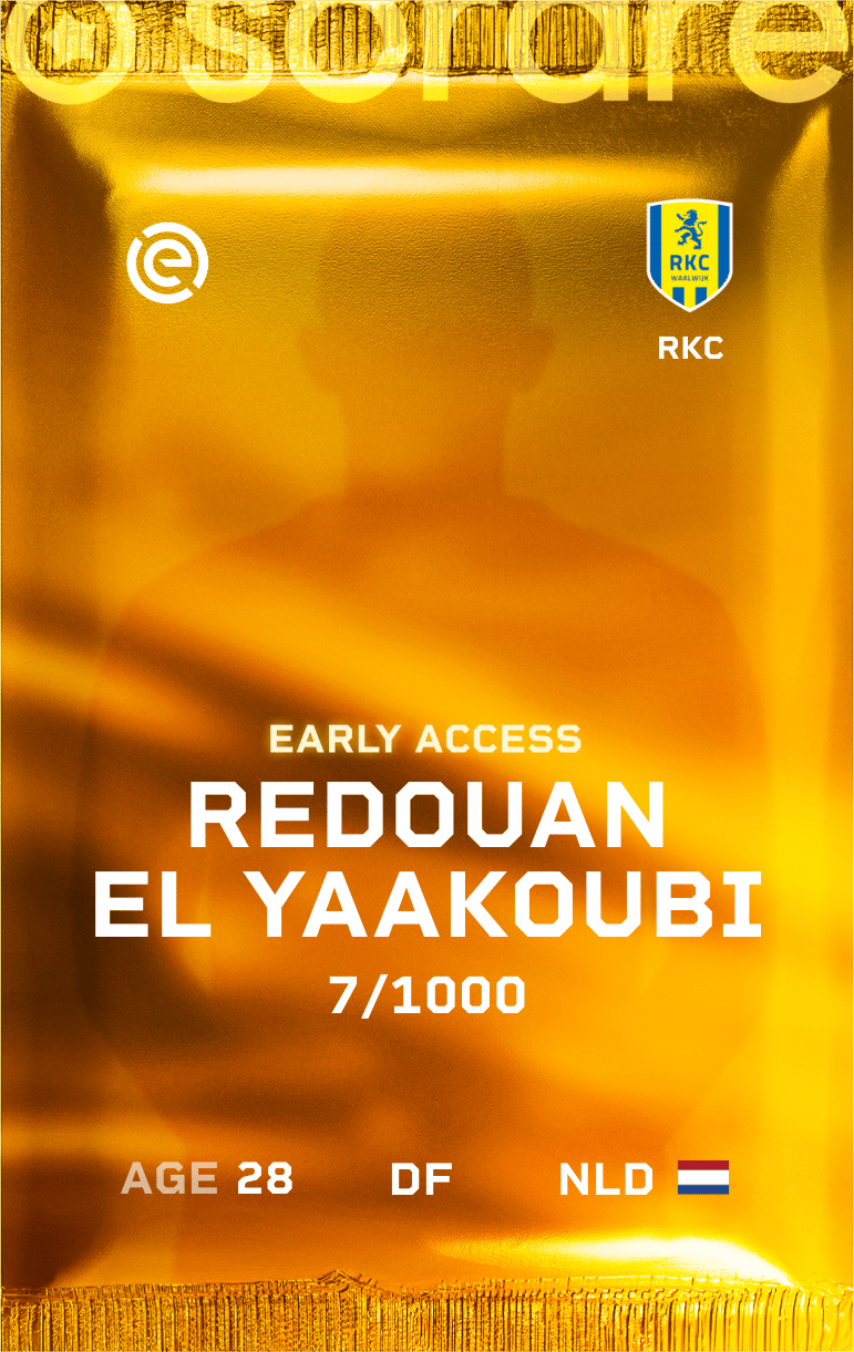 Redouan El Yaakoubi 2024-25 • Limited 7/1000