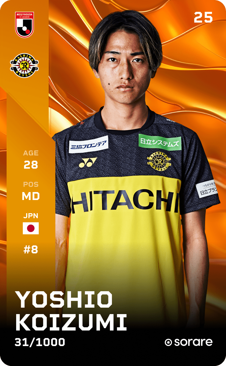Yoshio Koizumi 2025-26 • Limited 31/1000