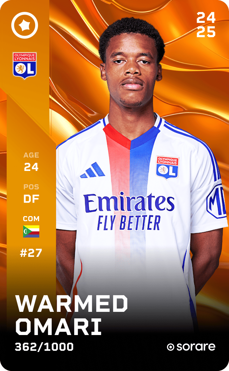 Warmed Omari 2024-25 • Limited 362/1000