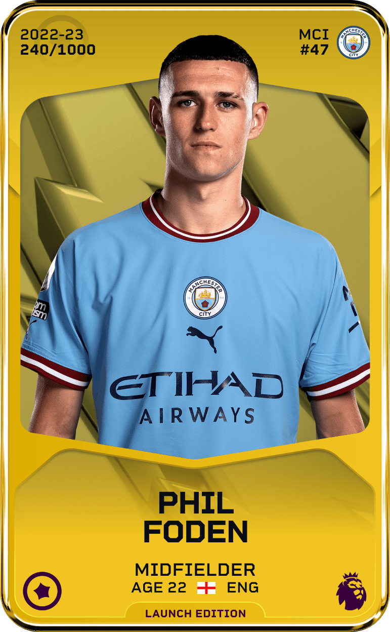 Phil Foden 2022-23 • Limited 240/1000