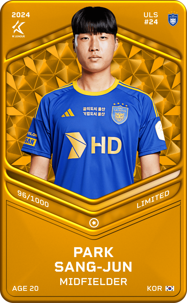 Park Sang-Jun 2024-25 • Limited 96/1000