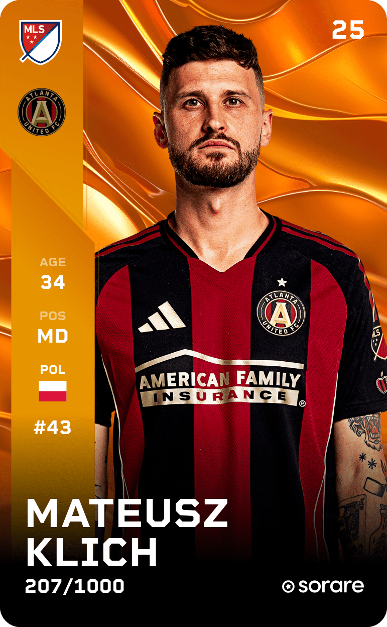 Mateusz Klich 2025-26 • Limited 207/1000
