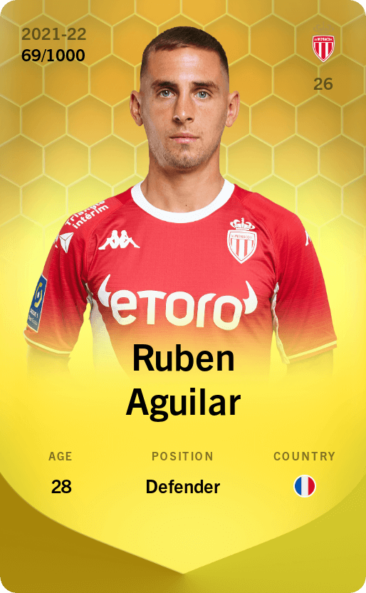 Ruben Aguilar 2021-22 • Limited 69/1000
