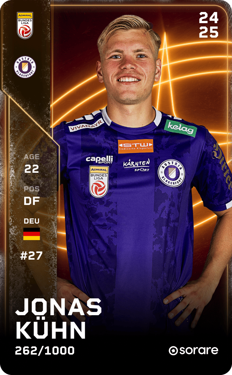Jonas Kühn 2024-25 • Limited 262/1000