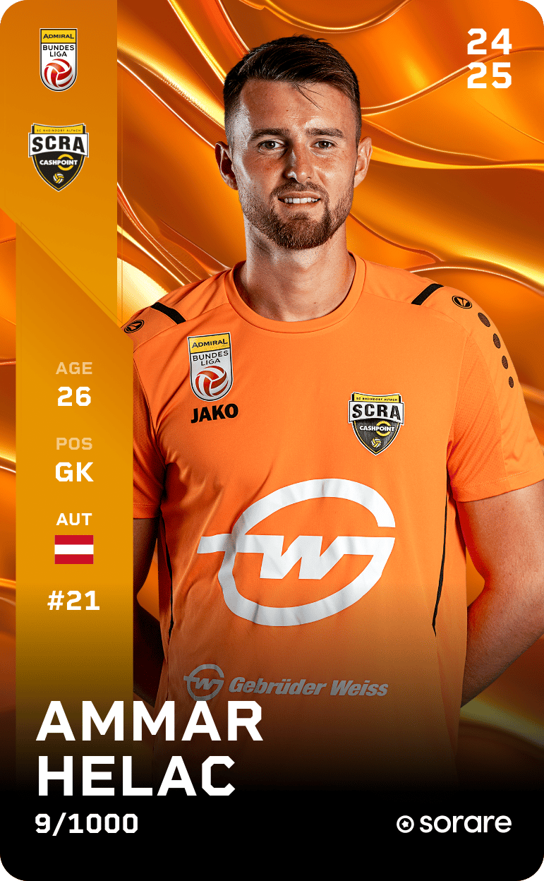 Ammar Helac 2024-25 • Limited 9/1000