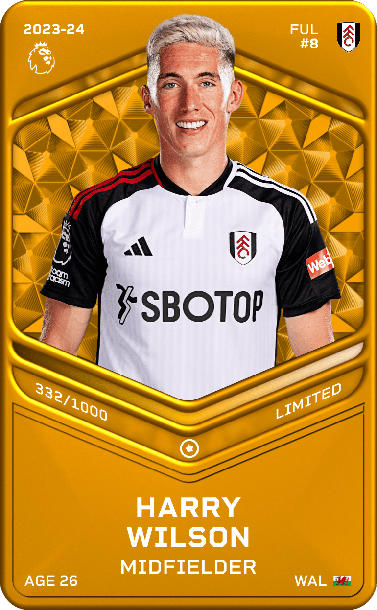 Harry Wilson 2023-24 • Limited 332/1000