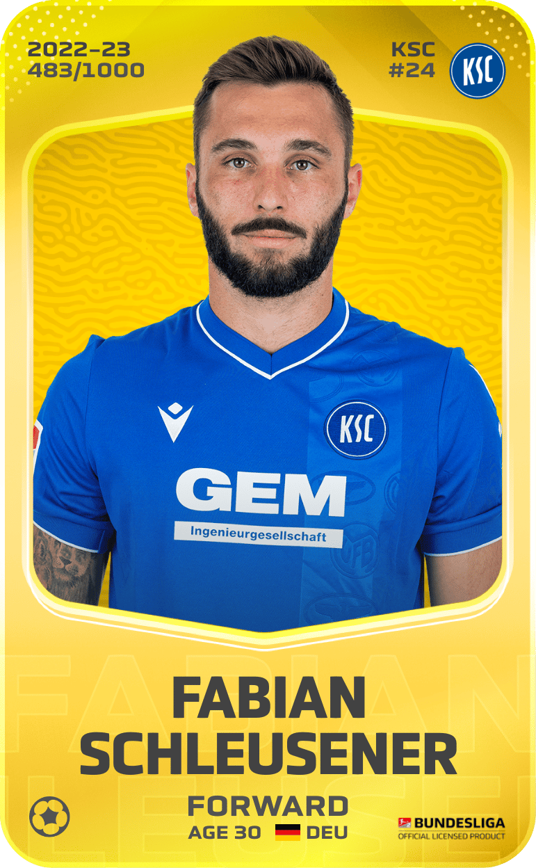 Fabian Schleusener 2022-23 • Limited 483/1000