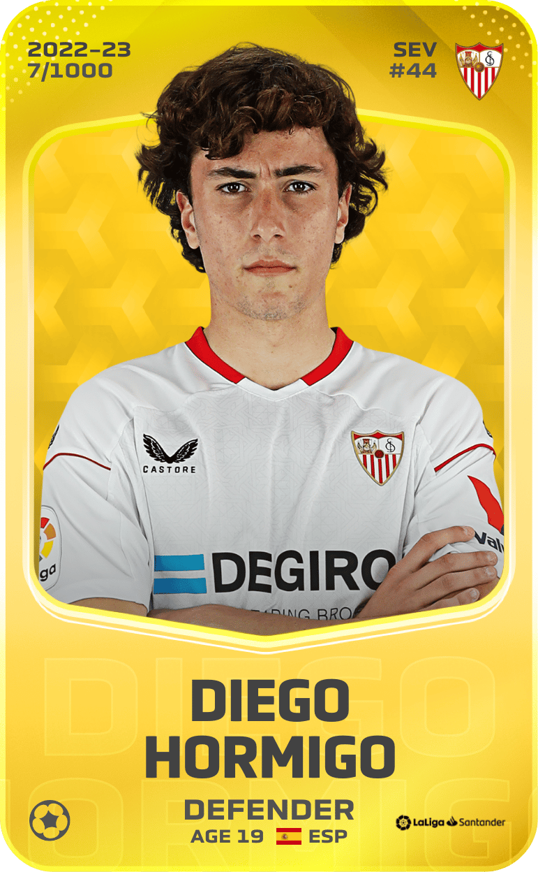 Diego Hormigo 2022-23 • Limited 7/1000
