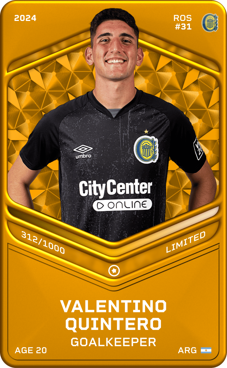 Valentino Quintero 2024-25 • Limited 312/1000