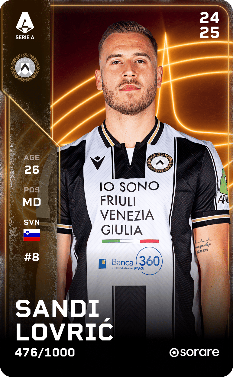 Sandi Lovrić 2024-25 • Limited 476/1000