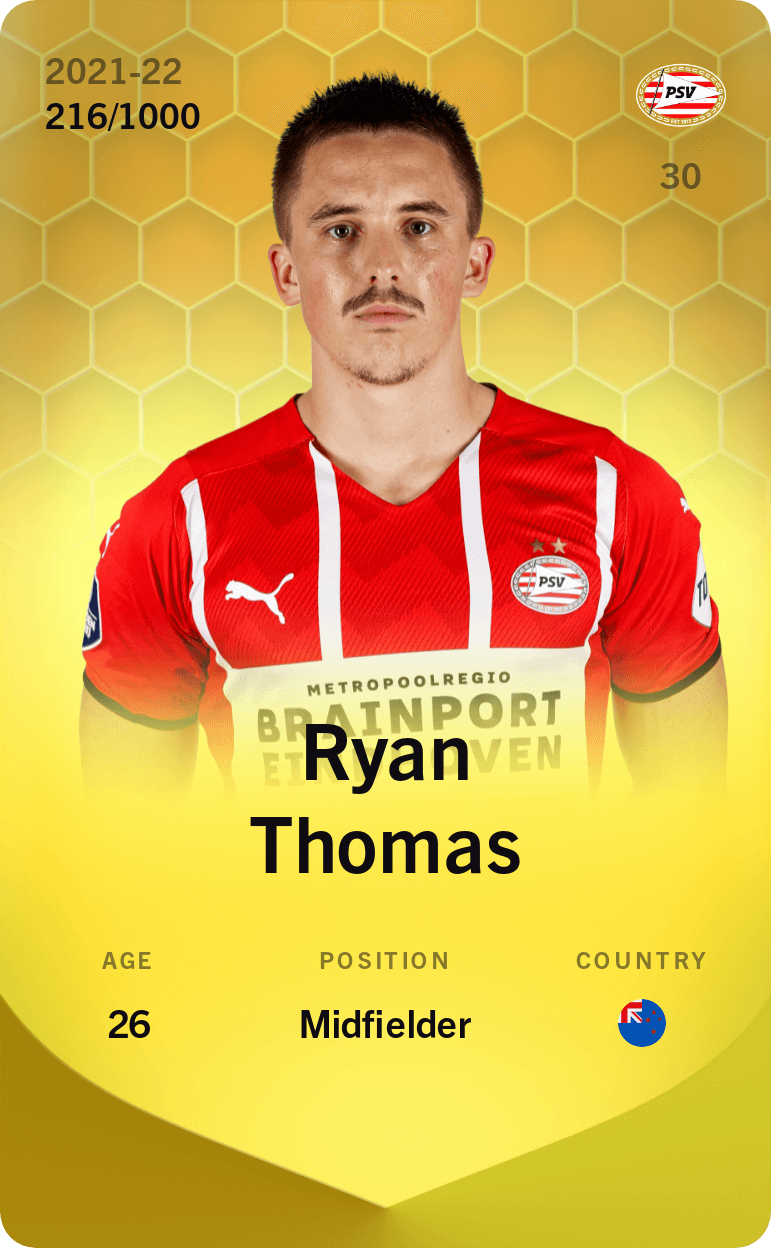 Ryan Thomas 2021-22 • Limited 216/1000