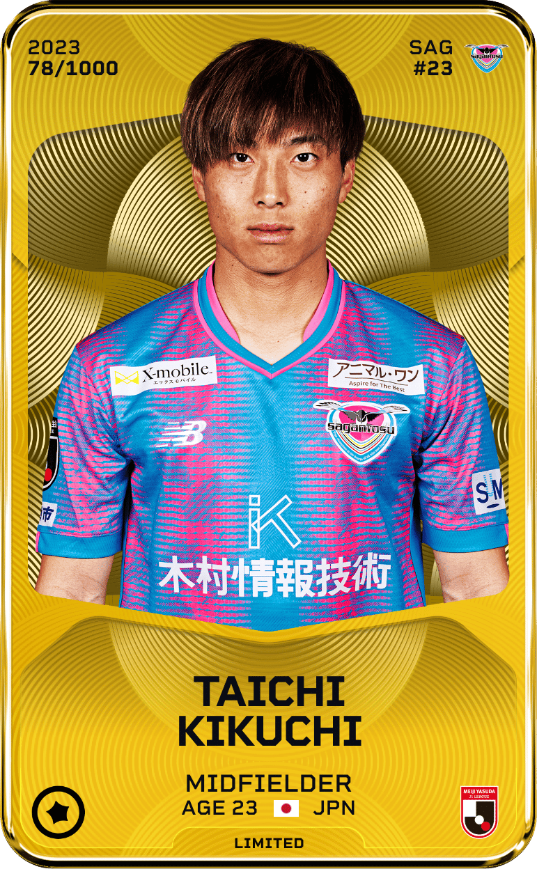 Taichi Kikuchi 2023-24 • Limited 78/1000