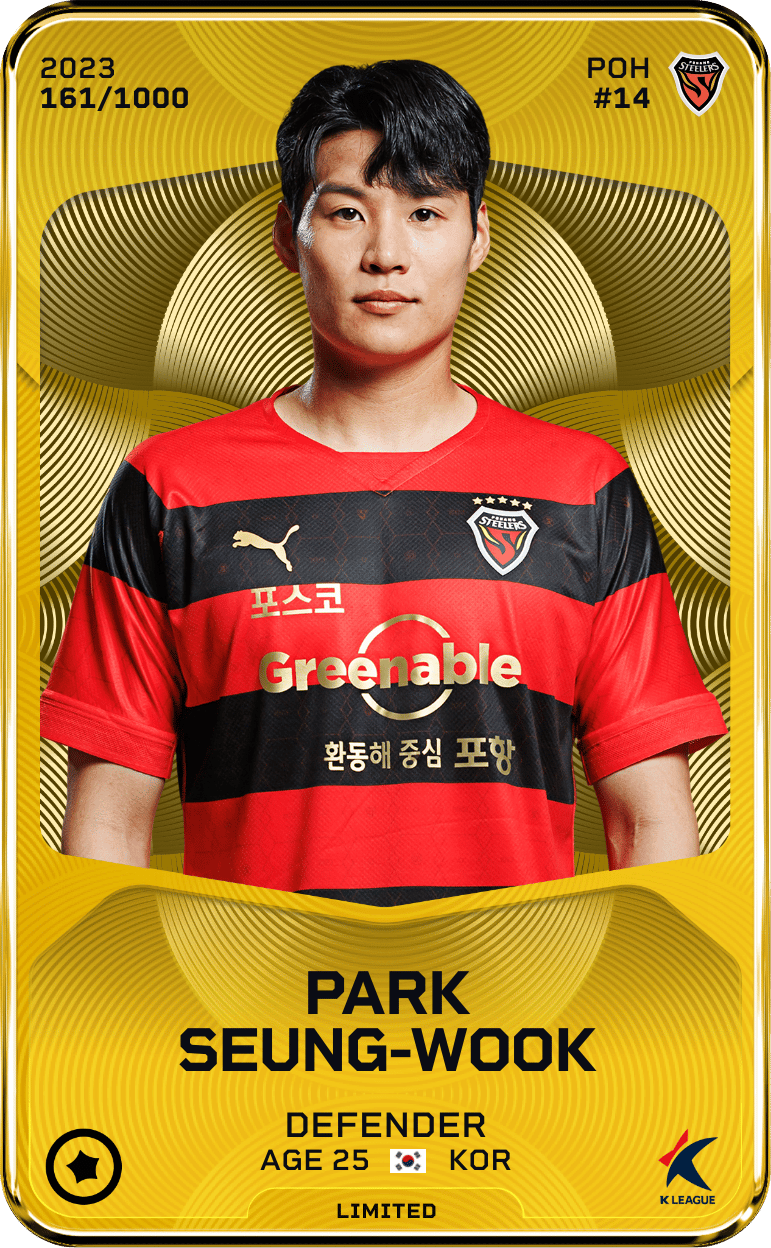 Park Seung-Wook 2023-24 • Limited 161/1000