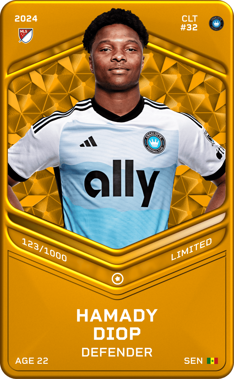 Hamady Diop 2024-25 • Limited 123/1000
