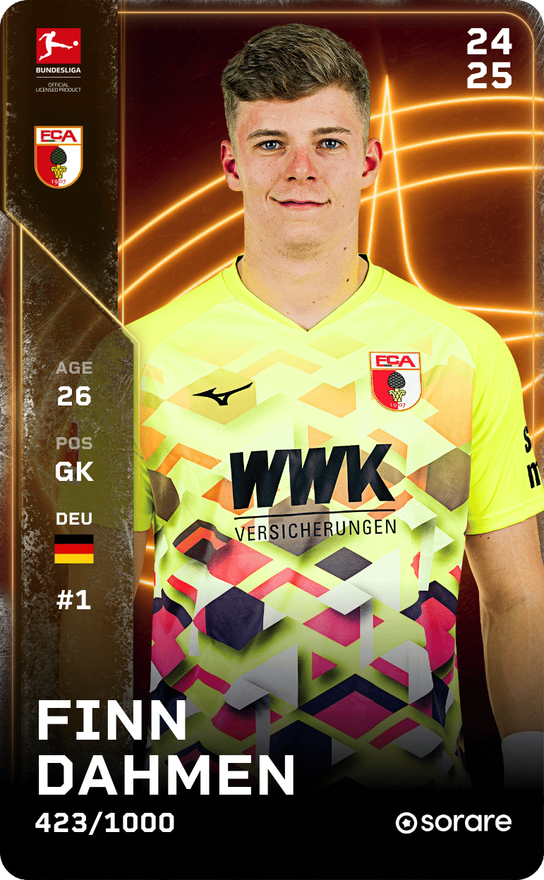 Finn Dahmen 2024-25 • Limited 423/1000