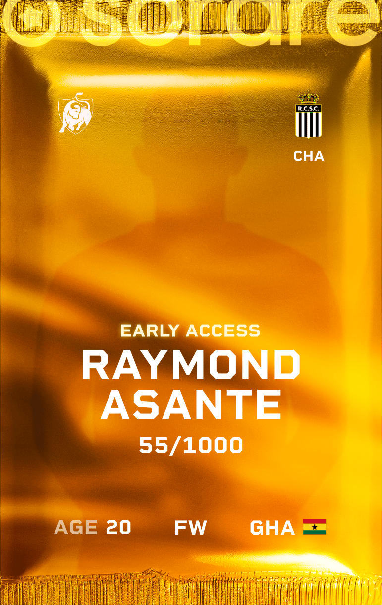 Raymond Asante 2024-25 • Limited 55/1000