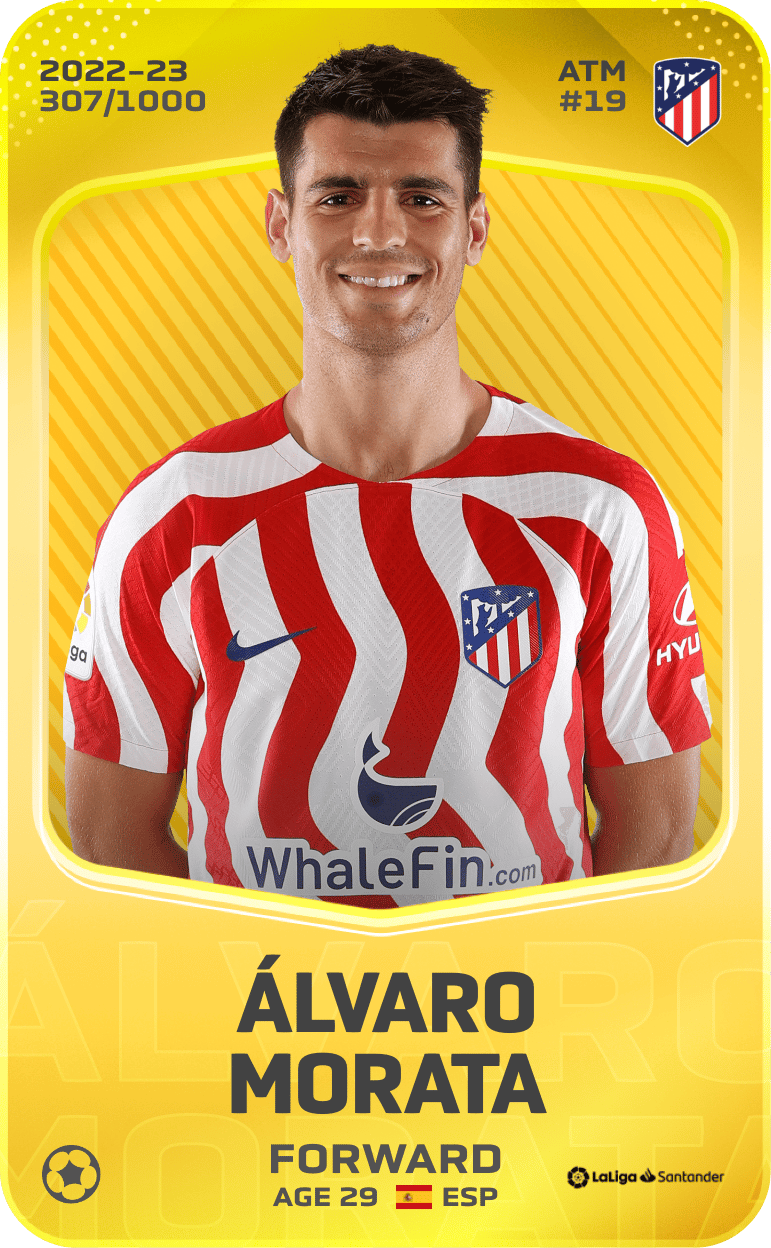 Álvaro Morata 2022-23 • Limited 307/1000