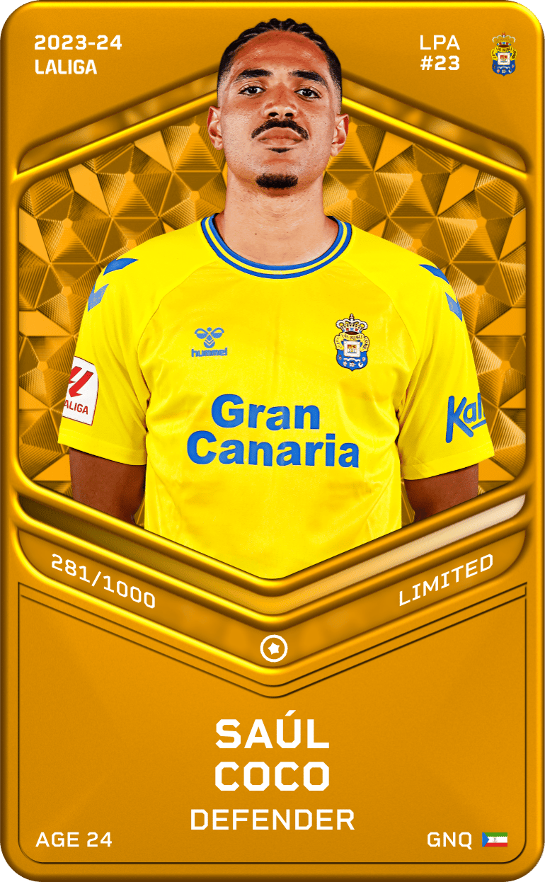 Saúl Coco 2023-24 • Limited 281/1000