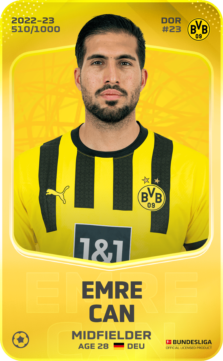 Emre Can 2022-23 • Limited 510/1000
