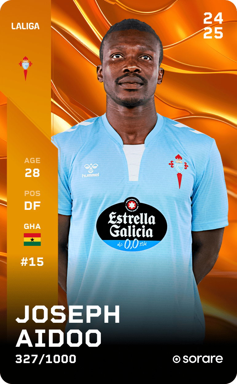 Joseph Aidoo 2024-25 • Limited 327/1000
