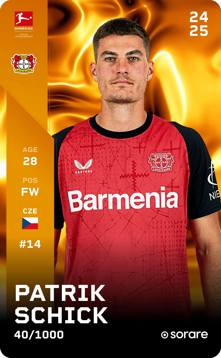 Patrik Schick 2024-25 • Limited 40/1000
