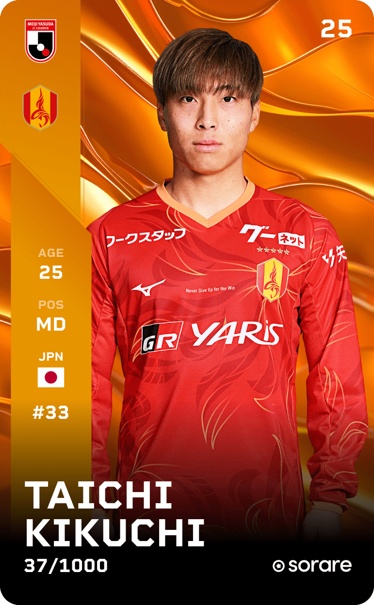 Taichi Kikuchi 2025-26 • Limited 37/1000