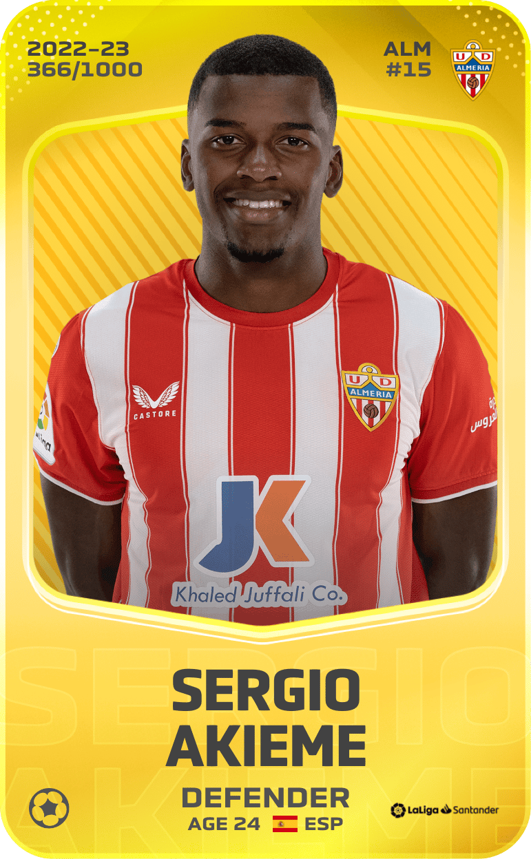 Sergio Akieme 2022-23 • Limited 366/1000