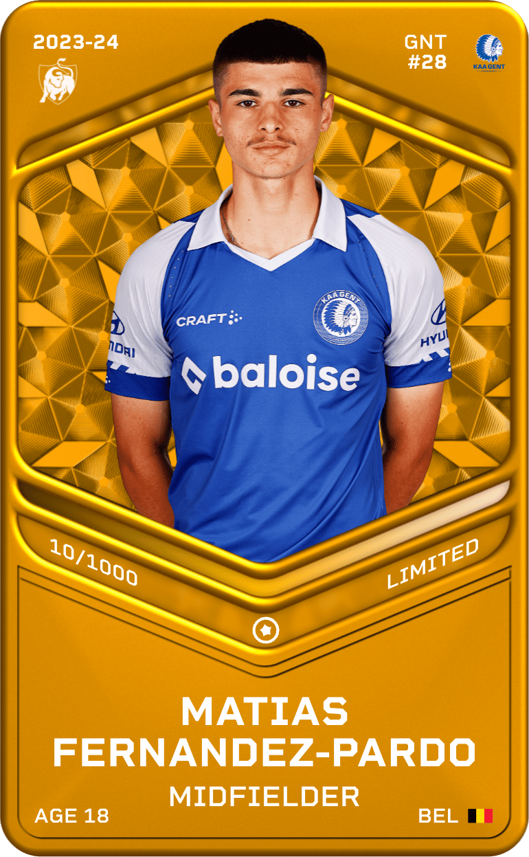 Matias Fernandez-Pardo 2023-24 • Limited 10/1000